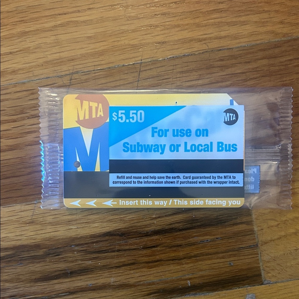 MTA MetroCard $5.50